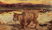 William Holman Hunt The Scapegoat oil